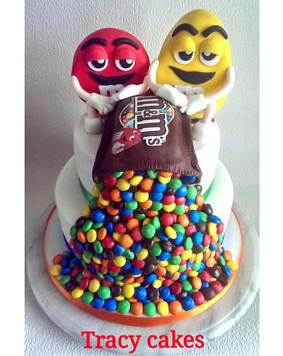 M&M cake - Cake by Tracycakescreations