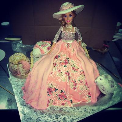 First b-day doll - Cake by Svetlana 