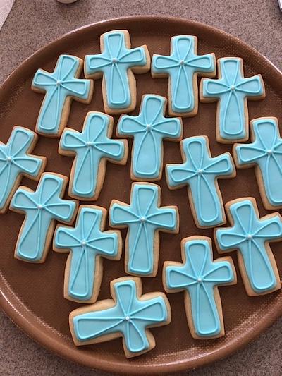 Christening Cookie - Cake by Sheri C.