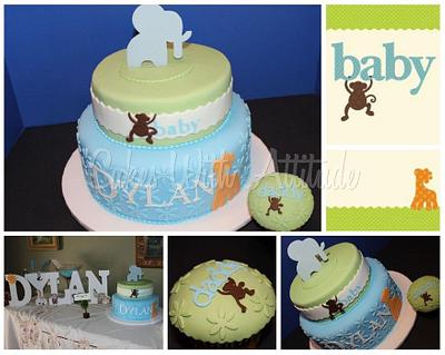 Animal Baby Shower - Cake by Viviana & Guelcys