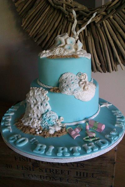 Under the Sea cake - Cake by Cutabovecakes