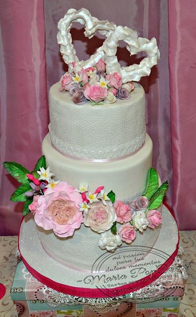 Wedding Cakes - Cake by Maria PopCakes 
