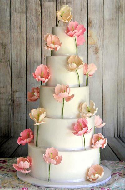 The Modern Bride - Cake by Sumaiya Omar - The Cake Duchess 