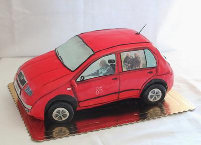 Car - Cake by Sugar Witch Terka 