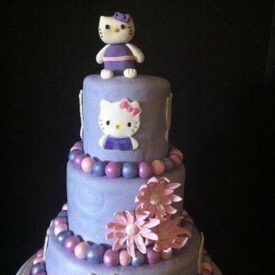 Hello Kitty Cake - Cake by Teresa