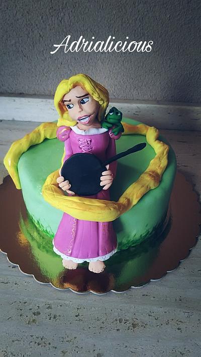 Rapunzel cake  - Cake by Adrialicious 
