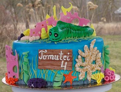 Sea themed cake - Cake by Zaneta