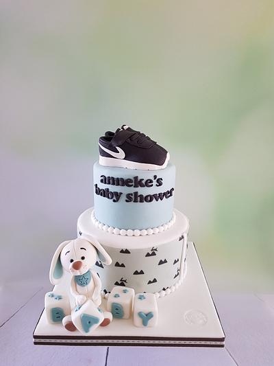 Baby shower cake - Cake by Anneke van Dam