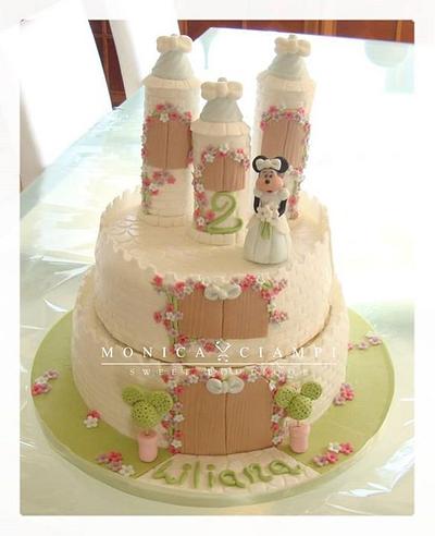 Princess Minnie's castle - Cake by Monica Ciampi