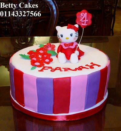 Hello kitty - Cake by Ebthal