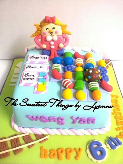 candy crush - Cake by lyanne