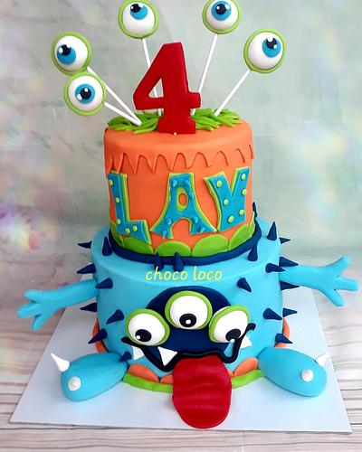 Monster cake - Cake by Choco loco