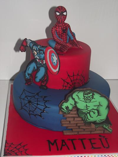 avengers cake - Cake by NanyDelice