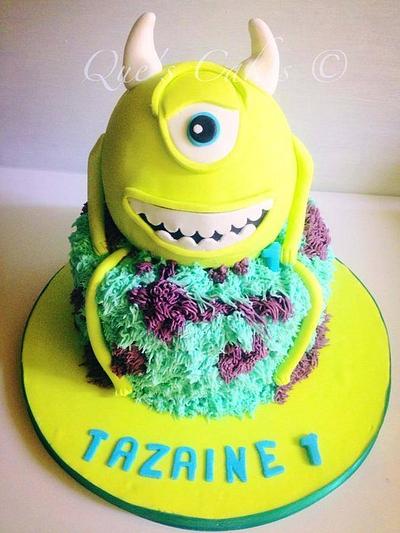 Monster Inc First Birthday  - Cake by Que's Cakes