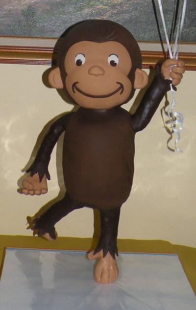 Curious George - Cake by Sweetmom