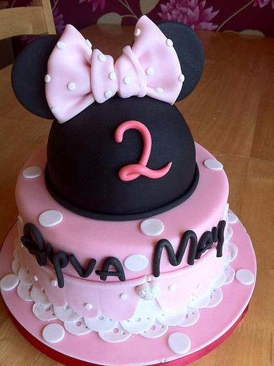 Minnie Mouse cake - Cake by GazsCakery