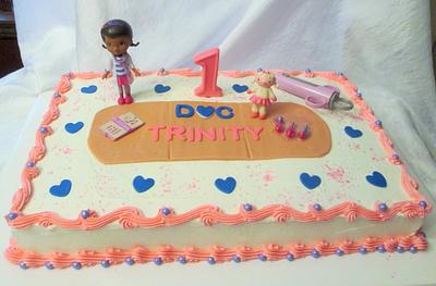 Doc McStuffins Cake - Cake by Christeena Dinehart
