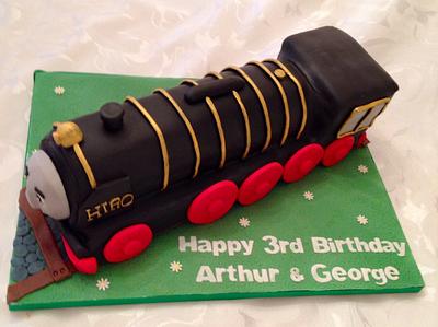 Hiro Train Cake - Cake by Caron Eveleigh