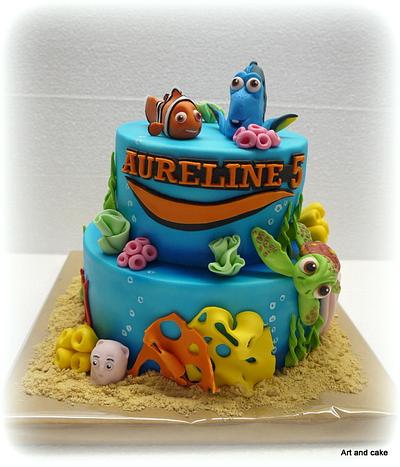 Finding Nemo cake - Cake by marja