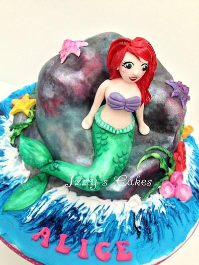 Little Mermaid Cake for Alice - Cake by The Rosehip Bakery