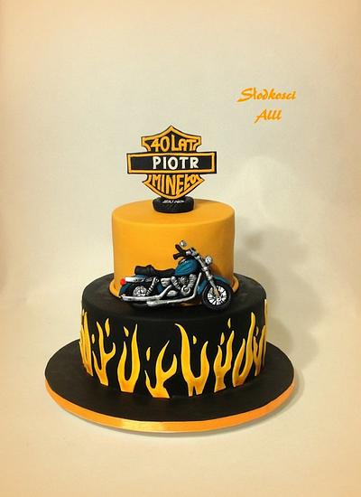 Harley Davidson Cake - Cake by Alll 