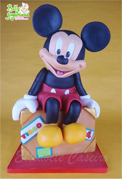 Mickey cake - Cake by Bety'Sugarland by Elisabete Caseiro 