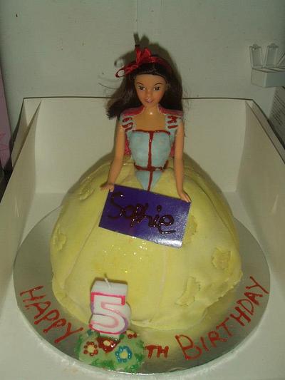 daughter's 5th birthday cake - Cake by Sharon collins