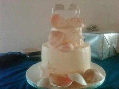 Laura's wedding cake - Cake by Hersheysmom