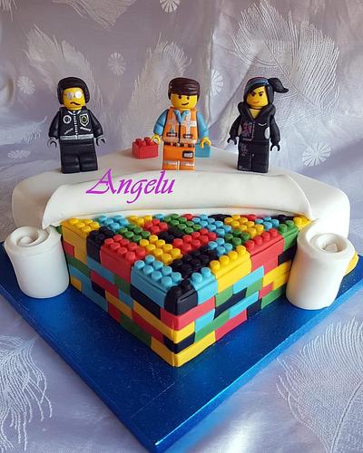 Lego cake - Cake by Angelu