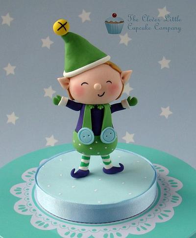 Christmas Elf Topper - Cake by Amanda’s Little Cake Boutique