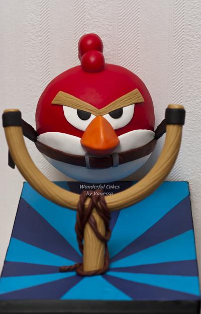 Extreme Angry Bird - Workshop Pirikos - Cake by Vanessa