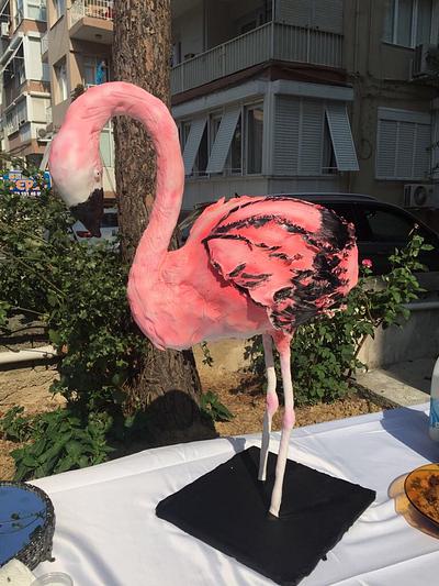 3d Flamingo Cake - Cake by Miray Senol