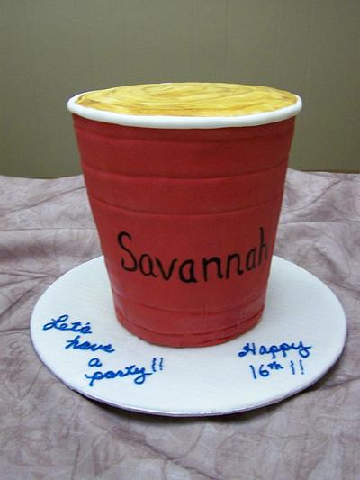 Solo Cup - Cake by Theresa