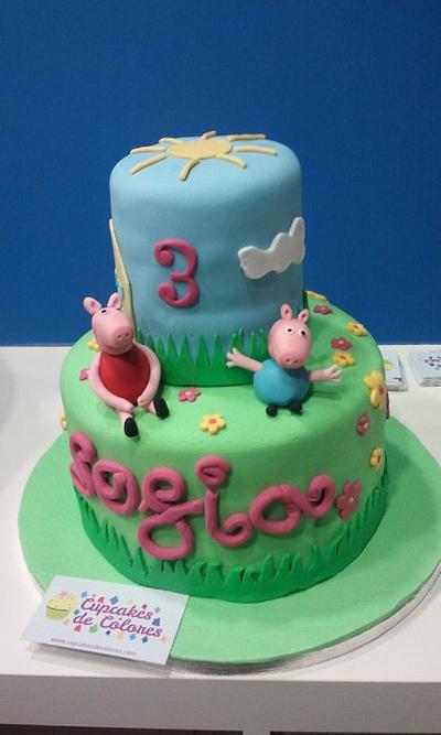 Peppa pig Cake - Cake by CupcakesDeColores