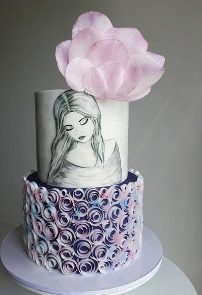 Cake for a young lady - Cake by Couture cakes by Olga