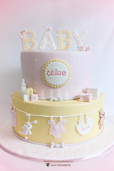 Baby Chloe - Cake by Guilt Desserts