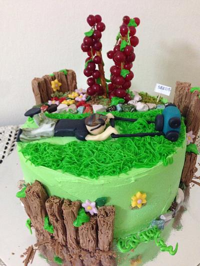 Gardening cake - Cake by Yaya's Sugar Art