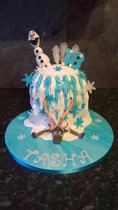frozen - Cake by Caked