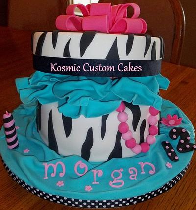 Fit for a Diva - Cake by Kosmic Custom Cakes