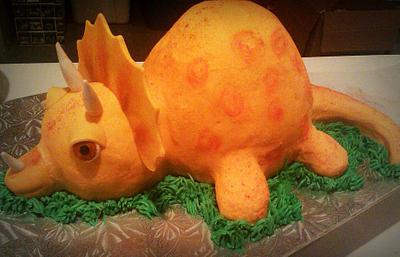 Triceratops - Cake by The Cakery 