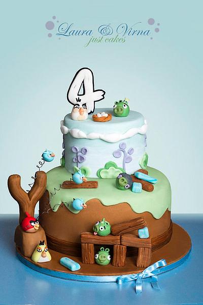 Angry birds cake - Cake by Laura e Virna just cakes