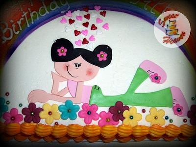 Rainbow Sheet Cake - Cake by Sweet Heaven Cakes