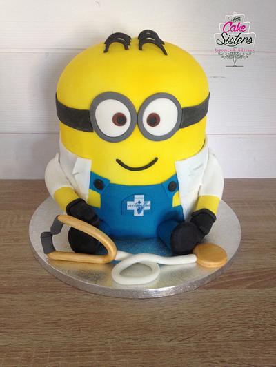 doctor minion cake - Cake by little cake sisters