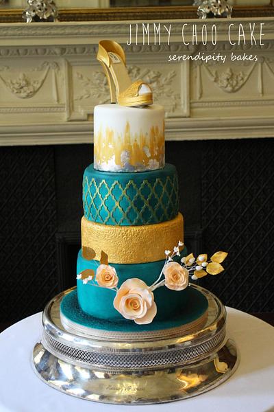 Jimmy Choo 40th Birthday Cake - Cake by Serendipity Bakes