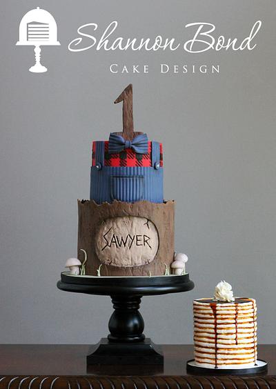 Lumberjack Cake - Cake by Shannon Bond Cake Design