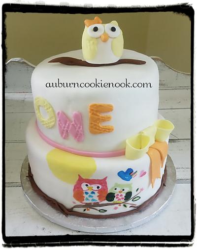 First Birthday Cake - Cake by Cookie Nook