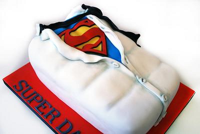 Super Daddy for Father's Day - Cake by Danielle Lainton