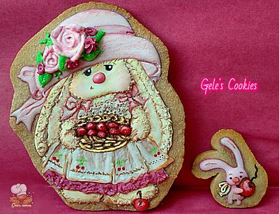 Adorable bunnies 🐰 - Cake by Gele's Cookies