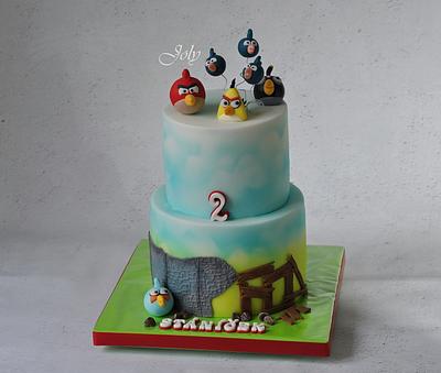 Angry Birds - Cake by Jolana Brychova