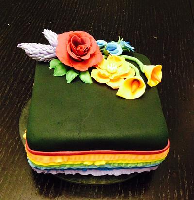 Rainbow cake - Cake by NAN